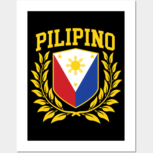 Pilipino Shield and Crest Wall Art by Vector Deluxe